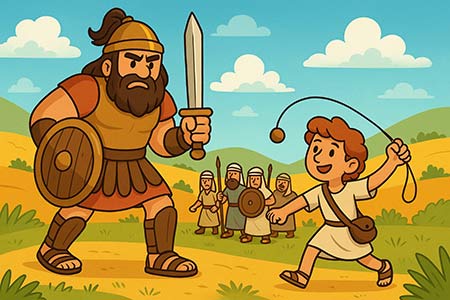 David and Goliath