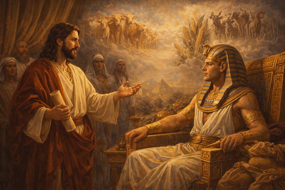 Joseph interprets dreams