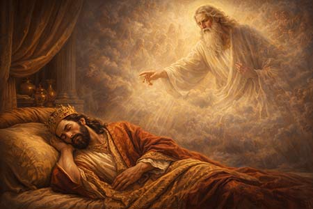 Solomon asks for wisdom