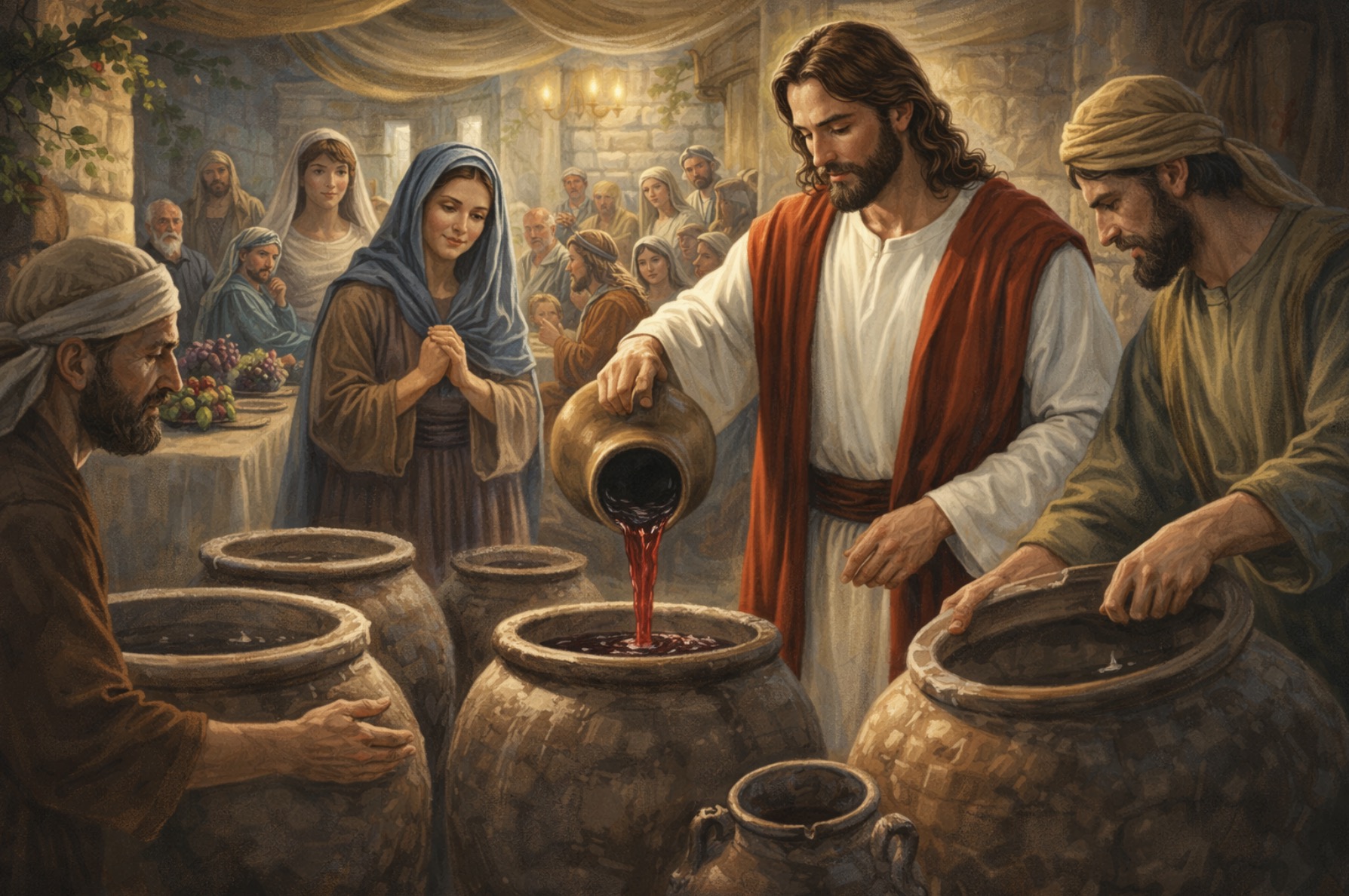 Turning water into wine